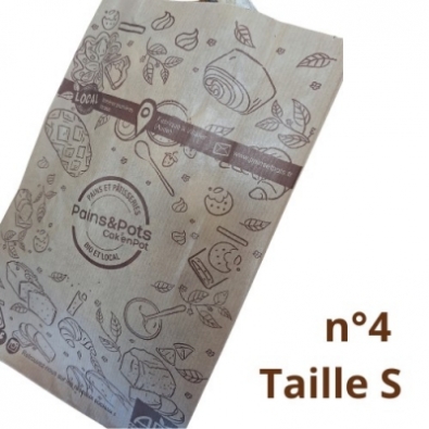 Carton de 1000 poches (n°4) taille S