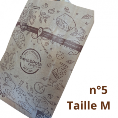 Carton de 1000 poches (n°5)  taille M