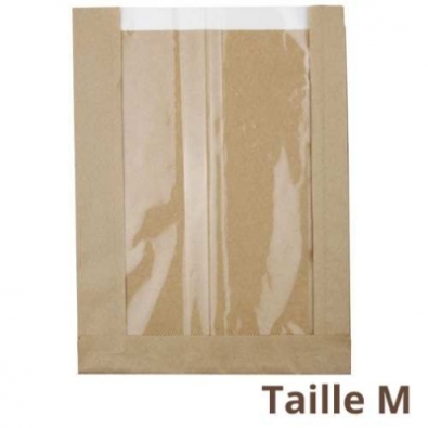 Carton de 1000 Poches Fenêtre  - taille M