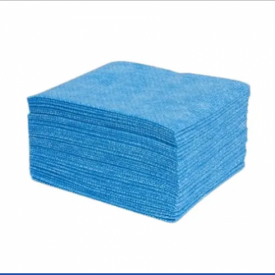 Lavette Tissu bleue