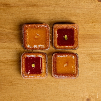 Les Carrés D'Oc (x4) Fraise/Mangue - sans blé BIO*