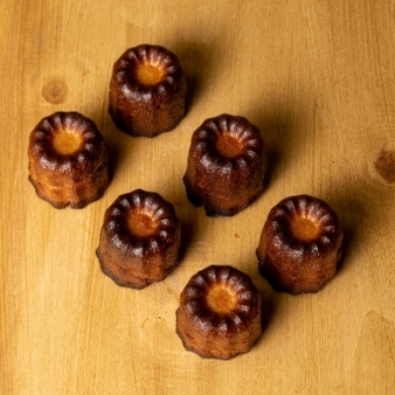 Cannelés (lot de 6) BIO*