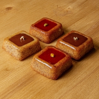 Les Carrés D'Oc (x4) Fraise/Choco - sans blé BIO*