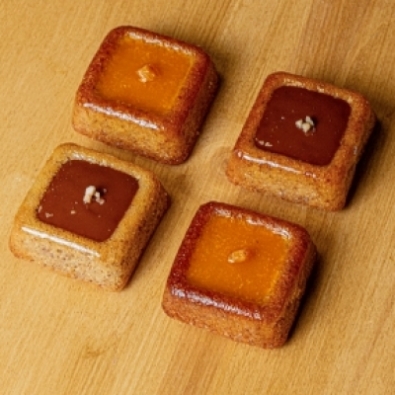 Les Carrés D'Oc (x4) Choco/Mangue - sans blé BIO*