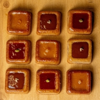 Les Carrés D'Oc (x9) Fraise/Choco/Mangue - sans blé BIO*