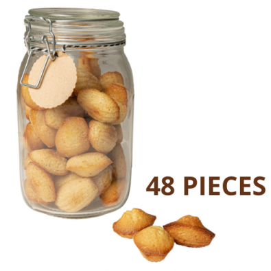 Les Madeleines au citron (lot d'env. 48 pièces) BIO* HMM