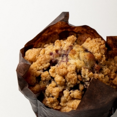 Muffin Myrtille-Pomme Crumble BIO*
