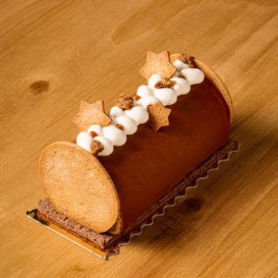 Bûche Poire Spéculoos 6 pers BIO*