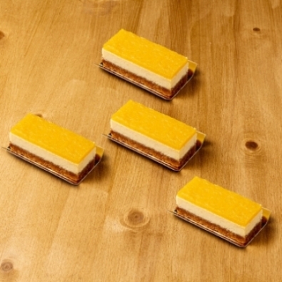 Cheesecake mangue citron vert (boite de 4 parts) BIO*
