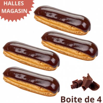 Eclair Chocolat (boite de 4) BIO* HM