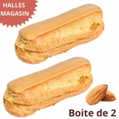 Eclair Praliné Amande (boite de 2) BIO* HM