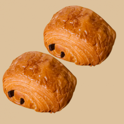 Lot de 2 Pains Au Chocolat Pur Beurre BIO*